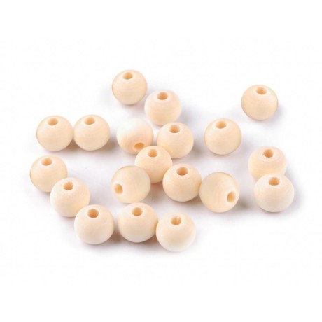Przejdź do produktu Koraliki drewniane Ø10mm 20g