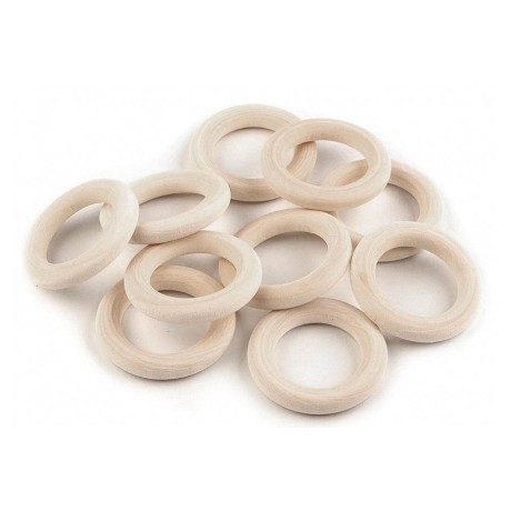 Przejdź do produktu Kółko drewniane 40mm 10 szt