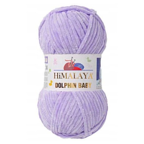 Przejdź do produktu Włóczka Himalaya Dolphin Baby 80305 JASNO FIOLETOWA