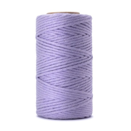 Przejdź do produktu Sznurek skręcany do makramy 2mm - FIOLETOWY
