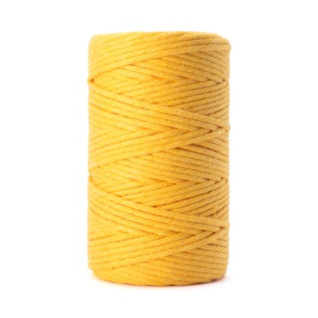 Przejdź do produktu Sznurek skręcany do makramy 2mm - ŻÓŁTY