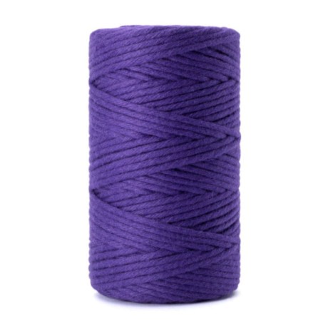 Przejdź do produktu Sznurek skręcany do makramy 2mm - CIEMNO-FIOLETOWY