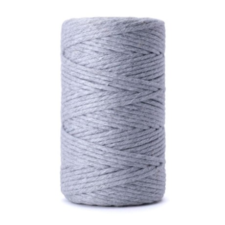 Przejdź do produktu Sznurek skręcany do makramy 2mm - SZARY