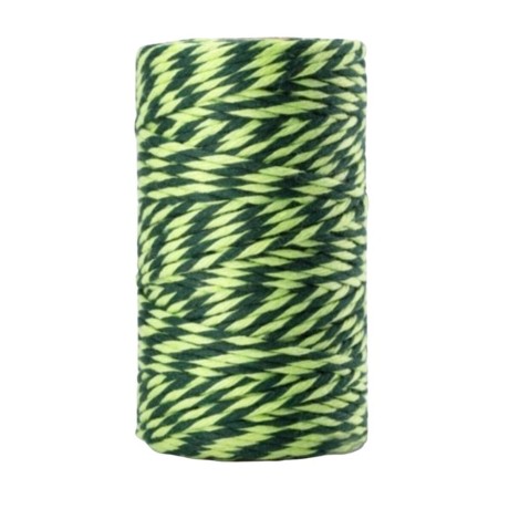 Przejdź do produktu Sznurek skręcany TWIST do makramy 2mm - LIMONKOWO-ZIELONY