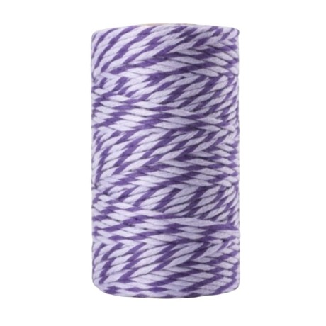 Przejdź do produktu Sznurek skręcany TWIST do makramy 2mm - LILIOWO-FIOLETOWY