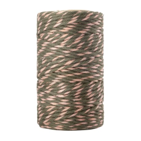 Przejdź do produktu Sznurek skręcany TWIST do makramy 2mm - BRĄZOWO-RÓŻOWY
