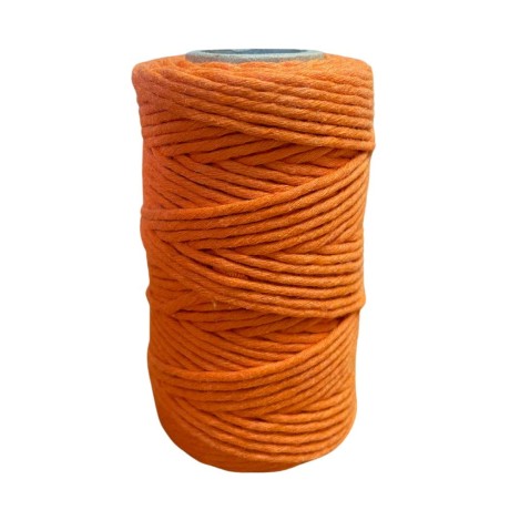 Przejdź do produktu Sznurek skręcany do makramy 2mm - POMARAŃCZOWY