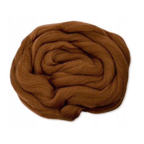 Przejdź do produktu Wełna czesankowa 100g - BAŁTYCKI BURSZTYN (Nr 94)