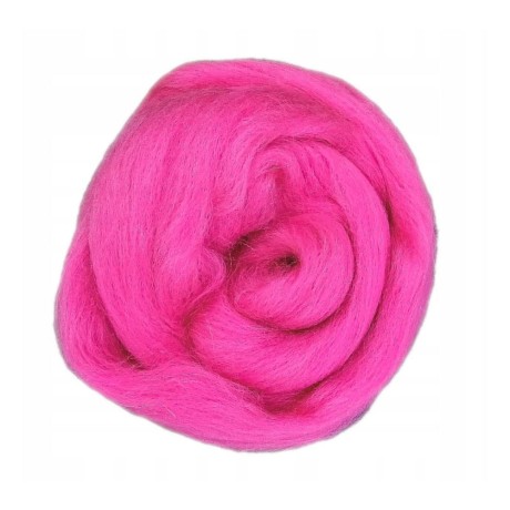 Przejdź do produktu Wełna czesankowa 100g - BARBIE (Nr 83)