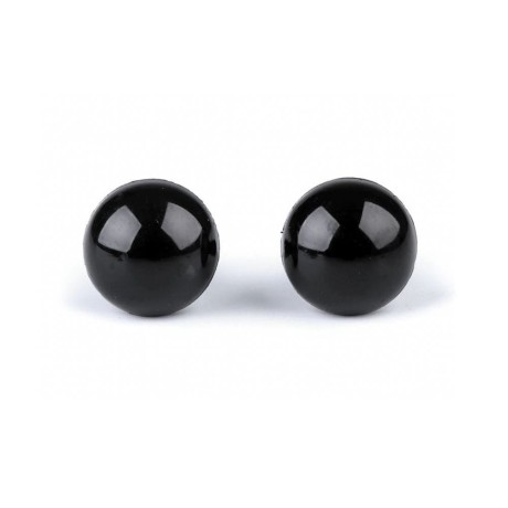 Przejdź do produktu Oczy do maskotek czarne 12mm 10 szt