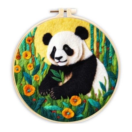 Przejdź do produktu Obraz do filcowania - PANDA