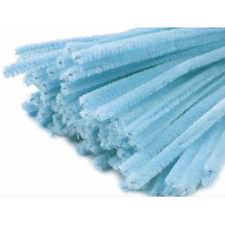 Przejdź do produktu Druciki kreatywne niebieskie 30cm 20szt