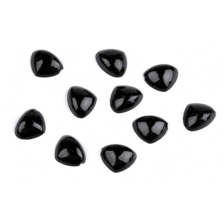 Przejdź do produktu Nos do przyklejenia 8x10mm czarny 10szt