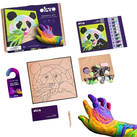 Przejdź do produktu OKTO Zestaw DIY do malowania obrazu panda 
