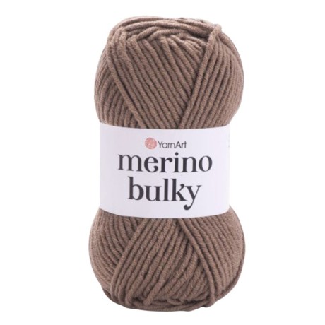 Przejdź do produktu Włóczka YarnArt Merino Bulky 514 ciemny beż