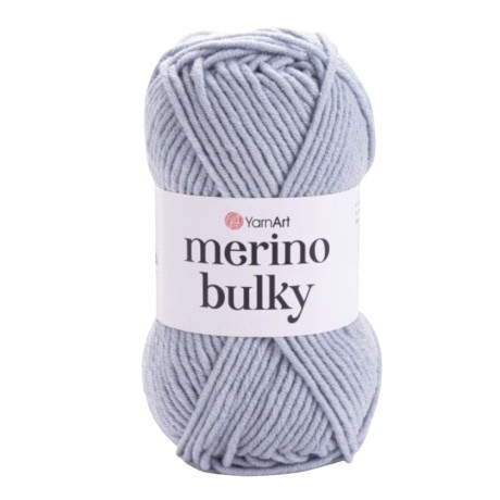 Przejdź do produktu Włóczka YarnArt Merino Bulky 3072 popielaty
