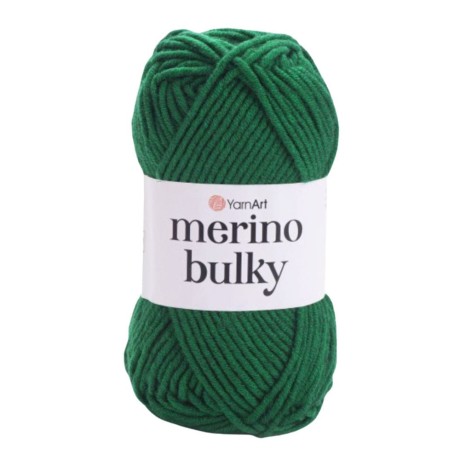 Przejdź do produktu Włóczka YarnArt Merino Bulky 338 zielony