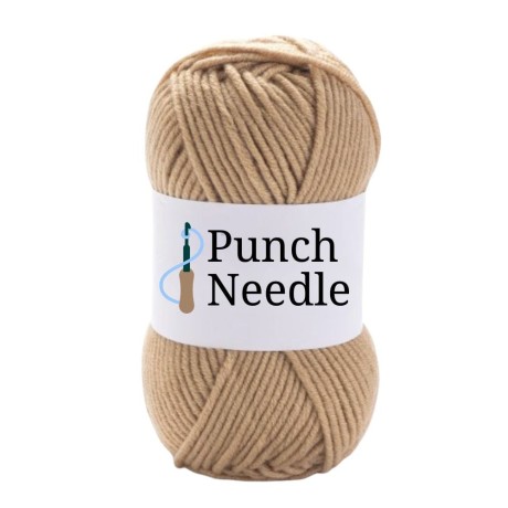 Przejdź do produktu Włóczka do Punch Needle - beżowa