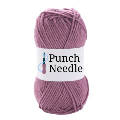 Przejdź do produktu Włóczka do Punch Needle - brudny róż