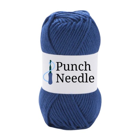 Przejdź do produktu Włóczka do Punch Needle - granatowa