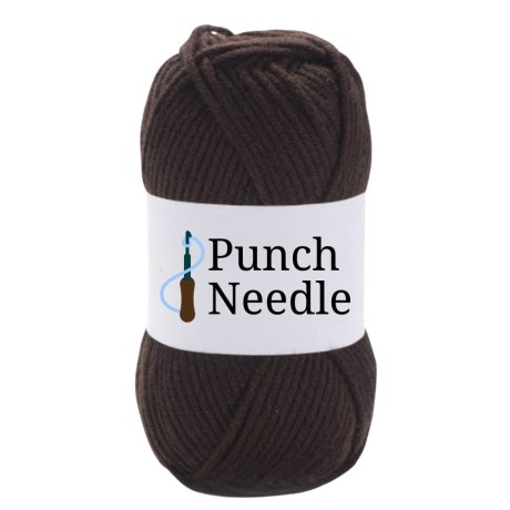 Przejdź do produktu Włóczka do Punch Needle - brązowa