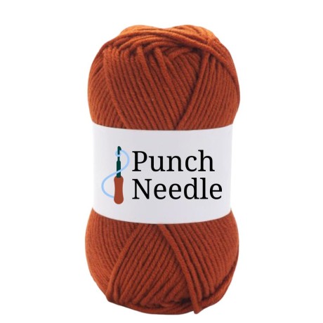 Przejdź do produktu Włóczka do Punch Needle - ruda
