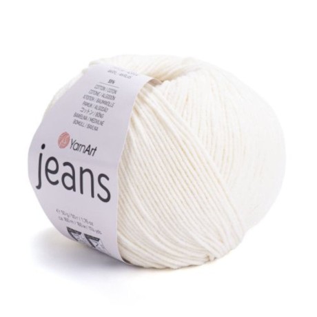 Przejdź do produktu Włóczka YarnArt Jeans 03 ecru