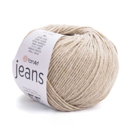 Przejdź do produktu Włóczka YarnArt Jeans 48 beżowy