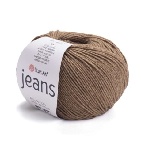 Przejdź do produktu Włóczka YarnArt Jeans 40 orzech