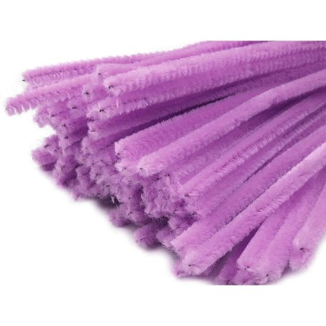 Przejdź do produktu Druciki kreatywne lawendowe 30cm 20szt