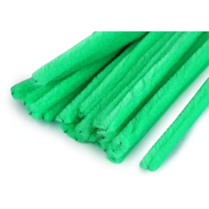 Druciki kreatywne neonowa trawa 30cm 20szt