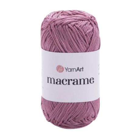 Przejdź do produktu Sznurek poliestrowy do makramy YarnArt macrame - BRUDNY RÓŻ