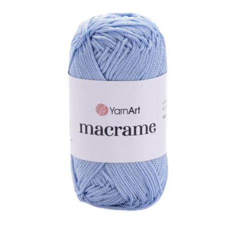 Przejdź do produktu Sznurek poliestrowy do makramy YarnArt macrame - BŁĘKITNY
