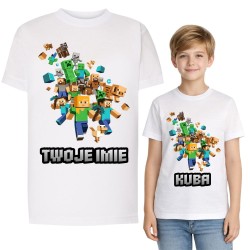 Koszulka z nadrukiem MINECRAFT z imieniem (wzór 4).jpg