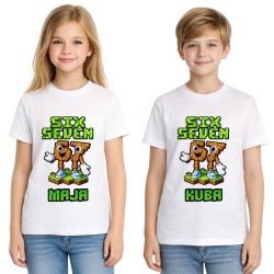 Koszulka personalizowana z imieniem MINECRAFT SIX SEVEN 67.jpg