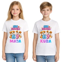 Koszulka personalizowana z imieniem PIESKI SIX SEVEN 67.jpg