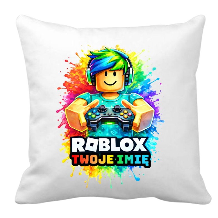 Poduszka ROBLOX z imieniem - prezent dla dziecka (wzór 1).jpg