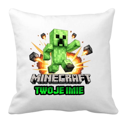 Poduszka MINECRAFT z imieniem - prezent dla dziecka (wzór 3).jpg
