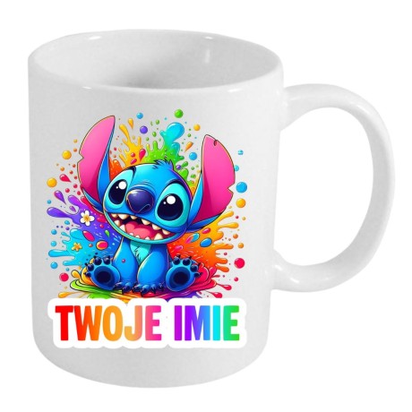 Przejdź do produktu Kubek STITCH z imieniem dla dziecka prezent