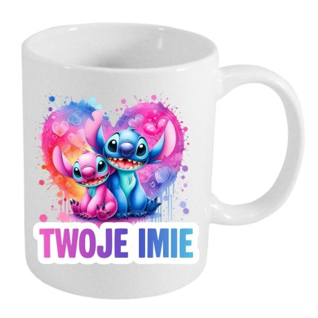 Przejdź do produktu Kubek STITCH z imieniem dla dziecka prezent