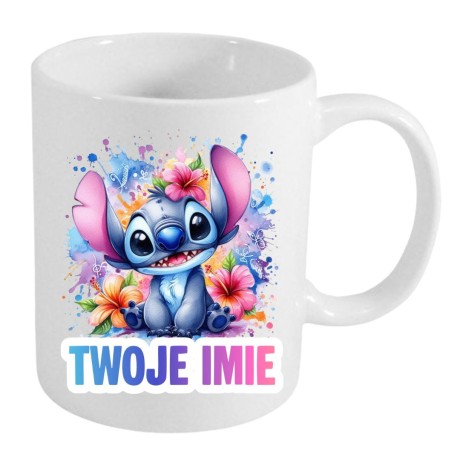 Przejdź do produktu Kubek STITCH z imieniem dla dziecka prezent