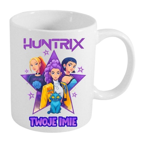 Przejdź do produktu Kubek HUNTRIX K-Pop z imieniem dla dziecka prezent