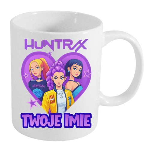 Kubek HUNTRIX K-Pop z imieniem dla dziecka prezent (wzór 3).jpg