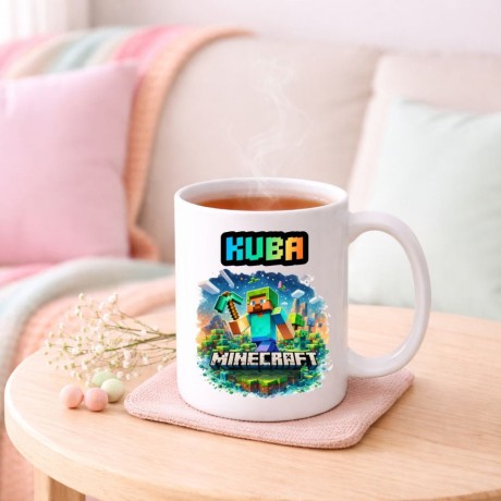 Przejdź do produktu Kubek MINECRAFT z imieniem dla dziecka prezent