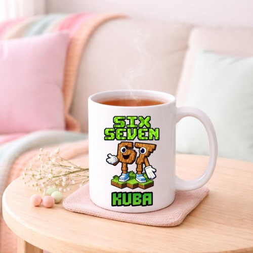 Kubek MINECRAFT SIX SEVEN 67 personalizowany z imieniem dla dziecka prezent (wzór 4).jpg
