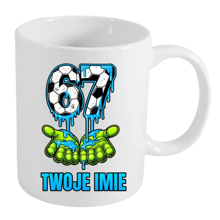 Kubek FOOTBALL SIX SEVEN 67 z imieniem dla dziecka prezent (wzór 5).jpg