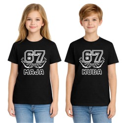 Koszulka personalizowana z imieniem SIX SEVEN 67.jpg