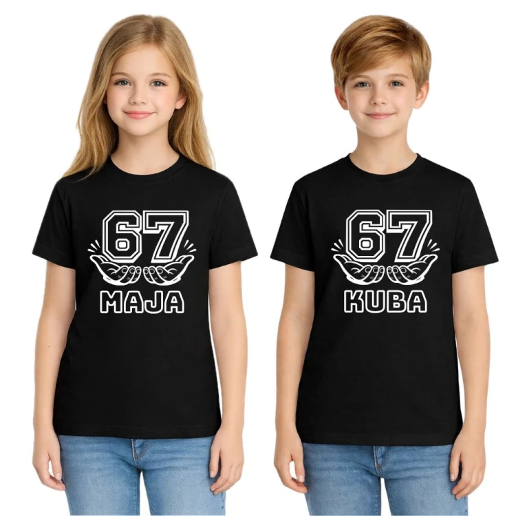 Koszulka personalizowana z imieniem SIX SEVEN 67.jpg