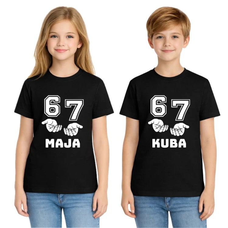 Koszulka personalizowana z imieniem SIX SEVEN 67 .jpg