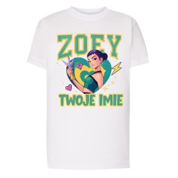 T-Shirt z nadrukiem HUNTRIX ZOEY.jpg
